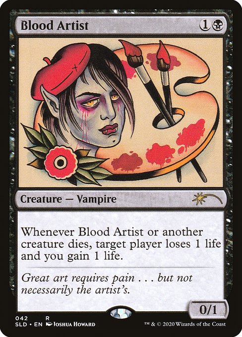 Blood Artist card image