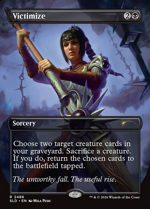 Victimize card image