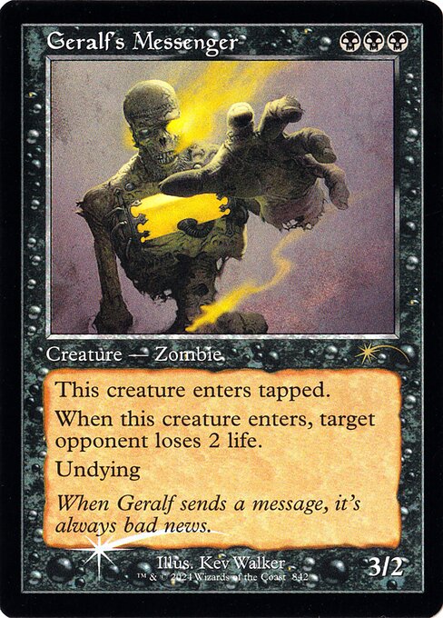 Geralf's Messenger card image