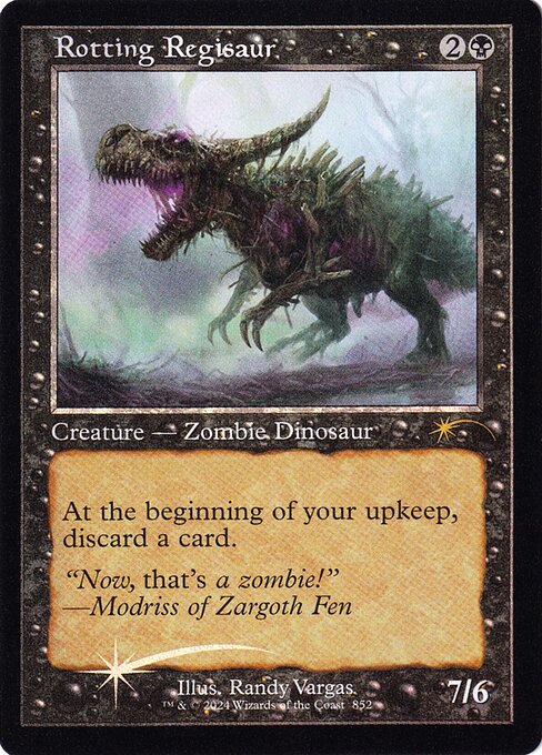 Rotting Regisaur card image