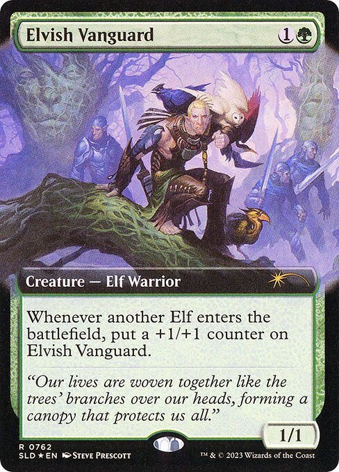 Elvish Vanguard card image