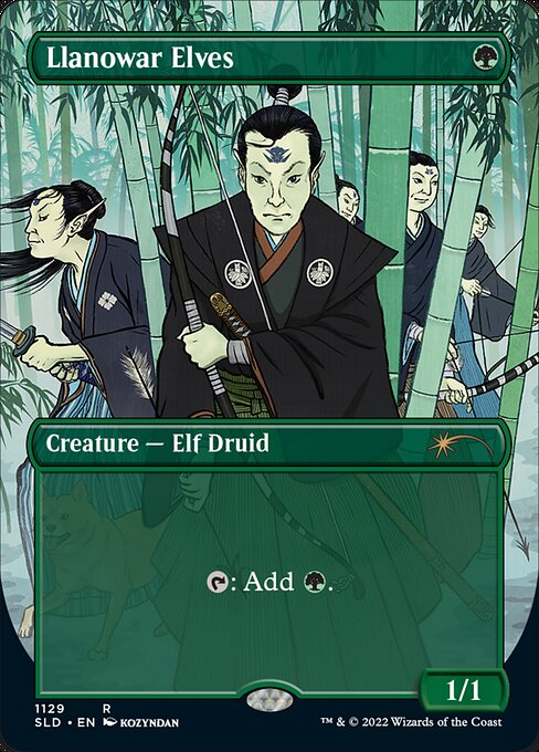 Llanowar Elves card image