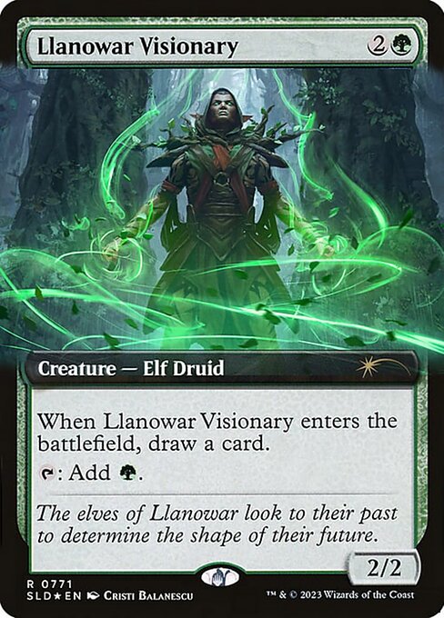 Llanowar Visionary card image
