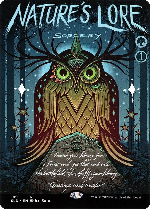 Nature's Lore card image
