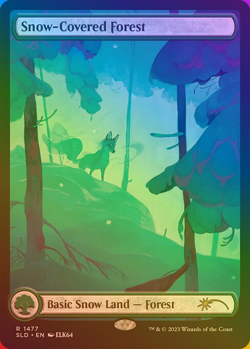 Snow-Covered Forest SLD #1477★