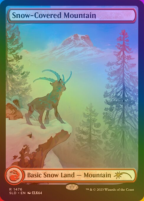 Snow-Covered Mountain SLD #1476★