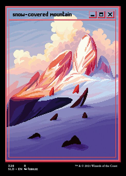 Snow-Covered Mountain SLD #328