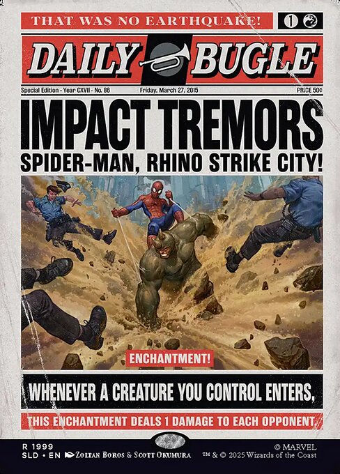 Impact Tremors card image