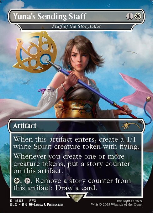 Staff of the Storyteller card image